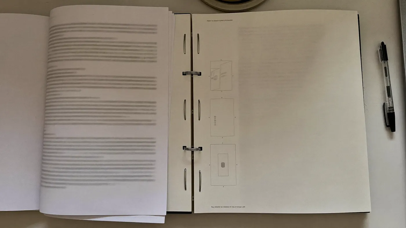 A desk with documentation open on screen