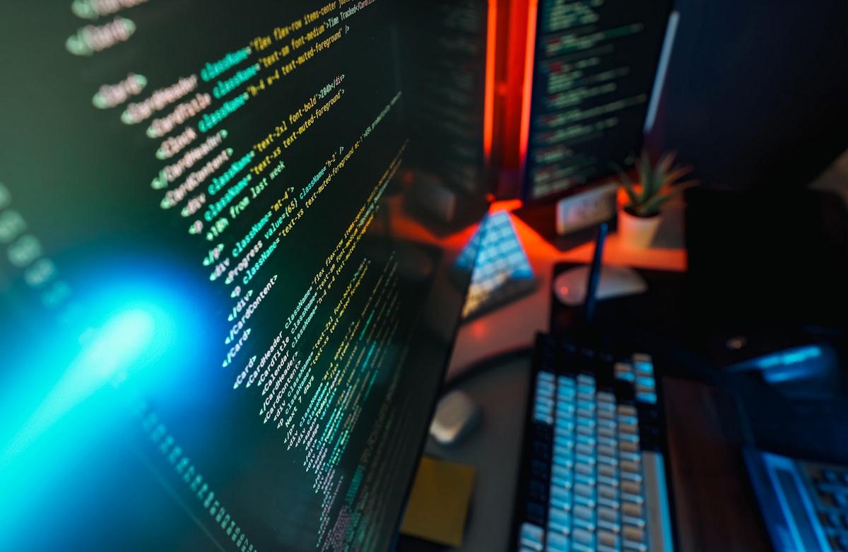 Web application workflow shown on a laptop