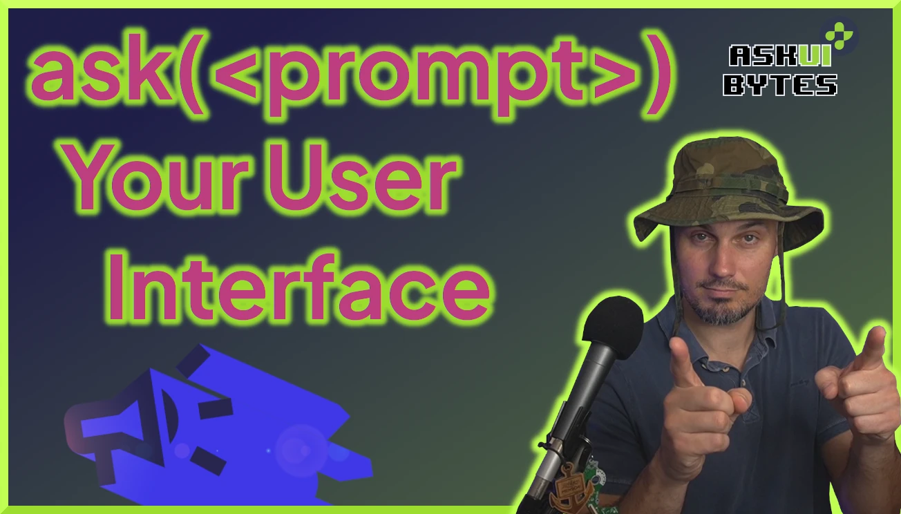 ask() Your User Interface - Extract Arbitrary Information from your Screen with AskUI