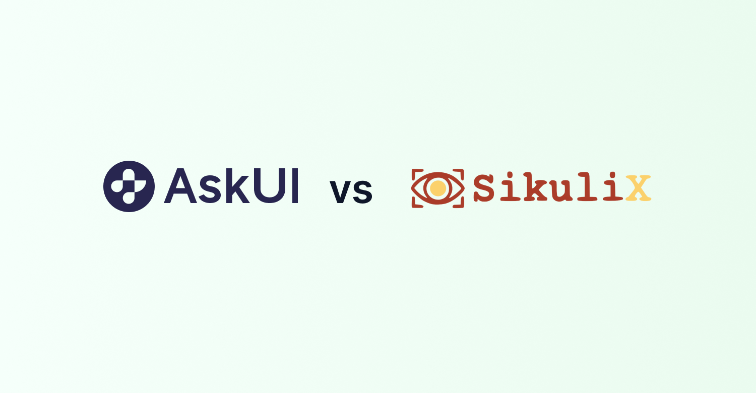 AskUI vs SikuliX: Agentic Testing vs Image-Based Automation (2026)