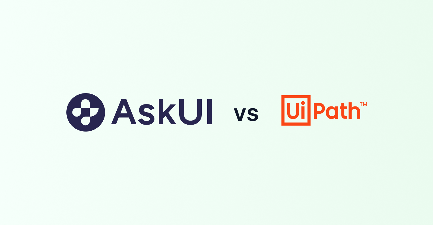 AskUI vs UiPath: Structured RPA vs Agentic Execution Architecture