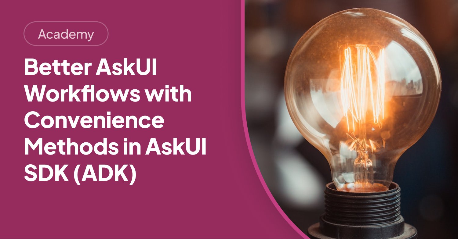 Better AskUI Workflows with Convenience Methods in AskUI SDK (ADK)