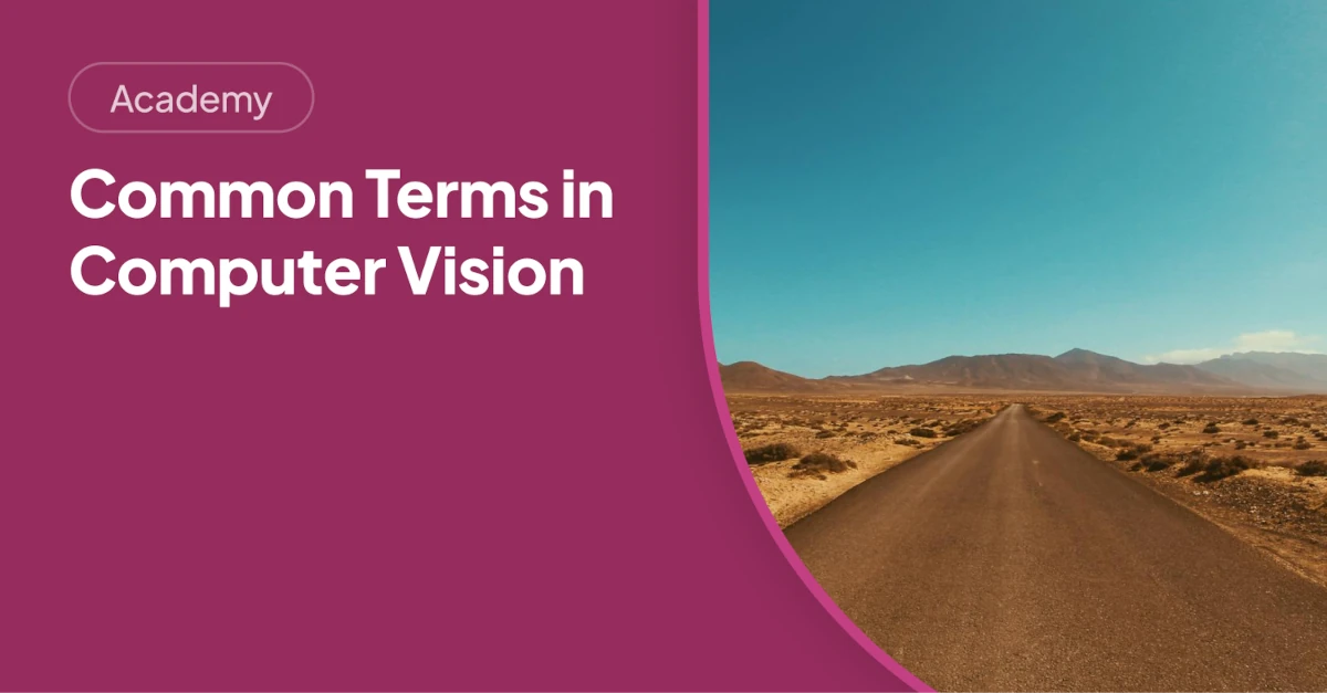 Common Terms in Computer Vision