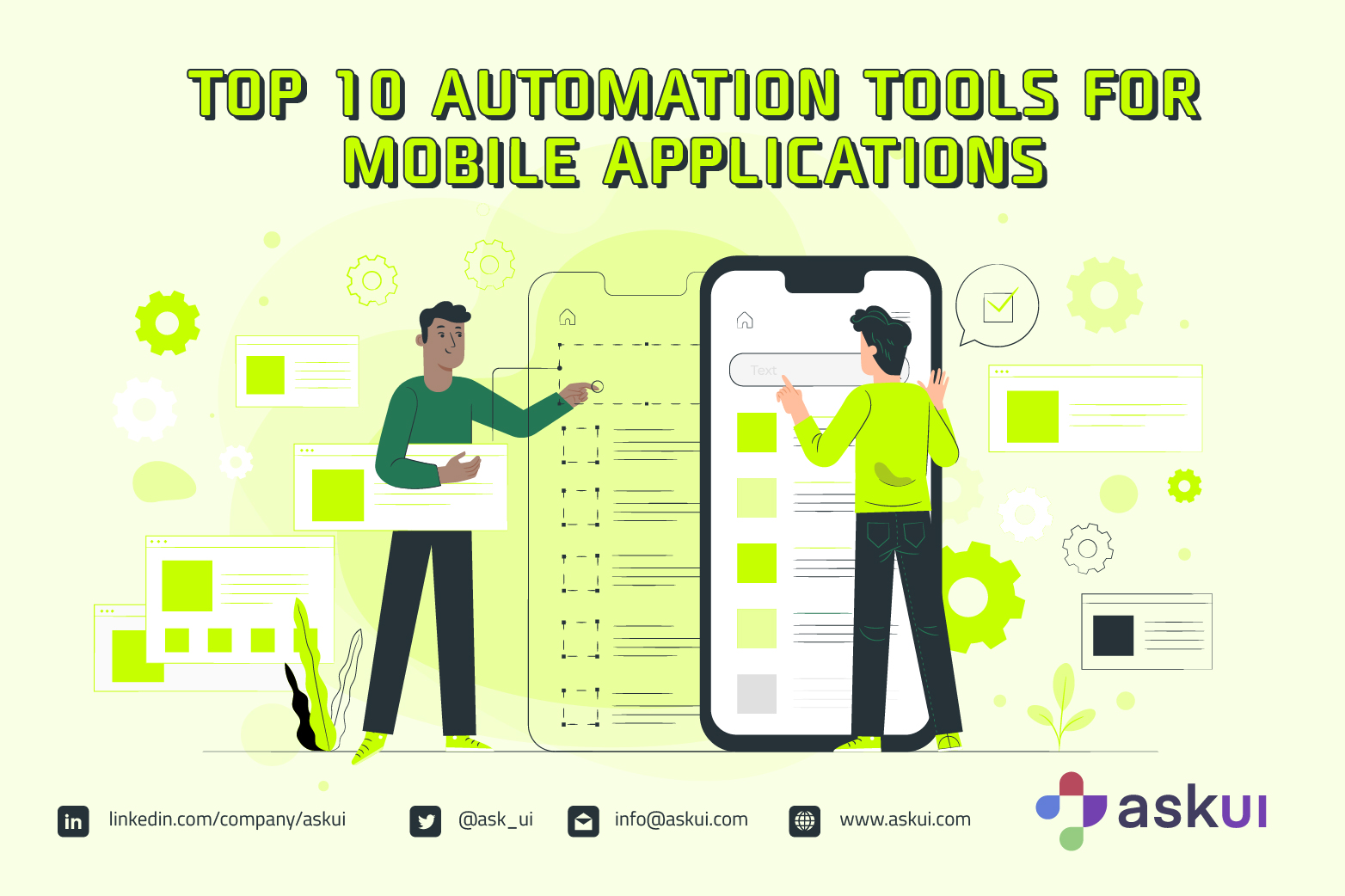 Top 10 Automation Tools for Native Android and iOS Mobile Applications